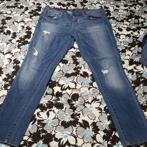 Distressed Mossimo Supply Co. jeans!
